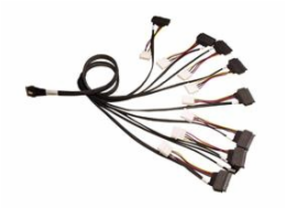 Broadcom LSI internal U.3 cable 1.0 m SlimLine x8 (SFF-8654) to 8x U.3 (SFF-8639)