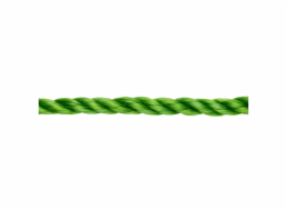 Polypropylenové šroubované lano Diall 10 mm x 15 m zelené