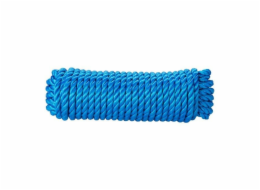 Stočené polypropylenové lano 12 mm x 20 m modré