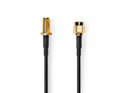 Nedis&nbsp;CSGL02010BK50&nbsp;-&nbsp;Anténní&nbsp;kabel&nbsp;|&nbsp;SMA&nbsp;Zástrčka&nbsp;–&nbsp;SMA&nbsp;Zásuvka&nbsp;|&nbsp;5&nbsp;m&nbsp;|&nbsp;Černá