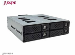 Jou Jye Backplane NVMe/SAS3/SATA 4x 2,5"HDD do 5,25" pozice