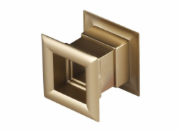 Kryt ventilace dveří aventa 45 x 45 mm kov saténově zlatá