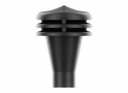 Gravitační ventilátor fi 50 mm černý