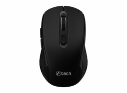 C-TECH myš Dual mode, bezdrátová, 1600DPI, 6 tlačítek, černá, USB nano receiver