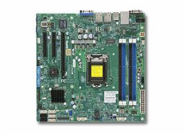 SUPERMICRO MB 1xLGA1150, iC224,DDR3,4xSATA3,2xSATA2,(2x PCI-E3.0 x8,1x PCI-E2.0 x4), IPMI (Bulk)