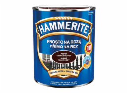Barva na kov Hammerite přímá až rezavá lesklá tmavě hnědá 0,7 l