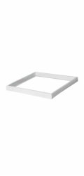 Rámeček hliníkový pro instalaci LED panelů, bílý, rozměr 600x600mm ADTR-H 76MM 6060 W