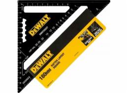 DEWALT Speed Square zkušební čtverec, 18 cm, úhloměr