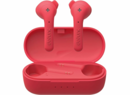 Sluchátka DeFunc Bezdrátová sluchátka DeFunc Bluetooth 5.0 True Basic červená/červená 71960
