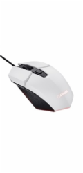 TRUST myš GXT 109W FELOX Gaming Mouse, optická, USB, bílá