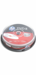 DVD-R HP 4,7 GB (120min) 16x 10-cake