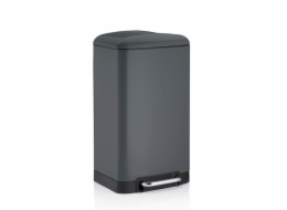 Koš odpadkový Davino tmavě šedá 30l KL-10909