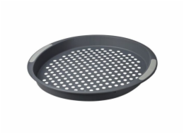 Servírovací tác kulatý 40 x 4 cm tmavě šedá KO-030001740seda