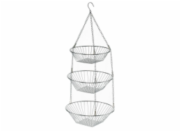 Závěsné koše LOOP 3ks 25 cm, 28 cm, 30 cm chróm KL-49552