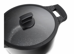 Kastrol s nepřilnavým povrchem a poklicí STELLA NOVA 24 cm KL-12219