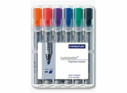 Staedtler Popisovač flipchart STAEDTLER Lumocolor 6ks box
