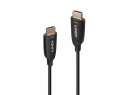 Kabel Lindy HDMI - samec HDMI na HDMI MALE - 15 M - SKLODNÍ Vlákno - ČERNÁ - podporuje 8k 60 Hz (7680 x 4320)