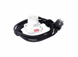 Legrand - Incara™ Electr On - Přenosná zásuvka 2P+T, bílá bez rámečku, kabel 2m