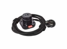 Legrand - Incara™ Electr On - Přenosná zásuvka USB A+C, černá bez rámečku, kabel 2m