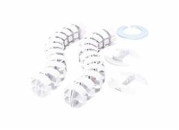 Legrand - Incara™ Vertebra - Organizér kabelů 4 oddělení, šedá