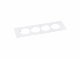Legrand - Incara™ Disq In - 4 násobný rámeček, bílý