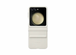 Samsung Zadní kryt z eko kůže pro Galaxy Z Flip5 Cream