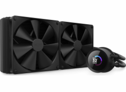 NZXT vodní chladič Kraken 280 / 2x140mm fan / 4-pin PWM / LCD disp. / 6 let