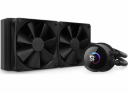 NZXT vodní chladič Kraken 240 / 2x120mm fan / 4-pin PWM / LCD disp. / 6 let