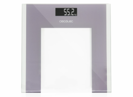 Osobní váha Cecotec, 4336 Surface Precision Healthy, digitální, plocha 300 x 300 mm, od 5 kg - 180 kg, LED obrazovka, tvrzené sklo, 2 x AAA