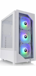 Thermaltake Pouzdro - View 200 ARGB*3 Tvrzené sklo - Sníh