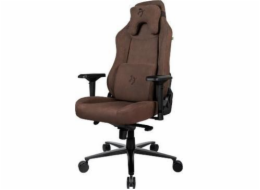 AROZZI herní židle VERNAZZA Supersoft Fabric Brown/ hnědá