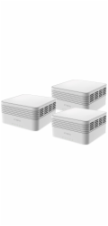 STRONG MESHTRIAX3000, 3ks STRONG sada 3 ATRIA Wi-Fi Mesh Home TRIO PACK AX3000/ Wi-Fi 802.11a/b/g/n/ac/ax/ 2402 Mbit/s/ 2,4GHz a 5GHz/ 3x LAN/bílý