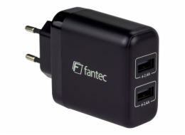 Fantec SC -A224 - napájení - 24 wattů - 4,8 A - QC - 2 výstupní body (USB)