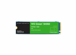 WD GREEN SSD NVMe 500GB PCIe SN350, Geb3 8GB/s, (R:2400/W:1650 MB/s)