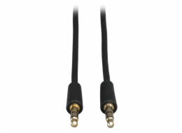Audio kabel pro mikrofony, reproduktory a sluchátka stereo 3.5mm jack (Samec/Samec), 1.83m