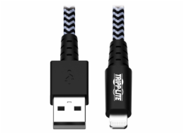 Kabel USB-A 2.0 / Lightning Synchronizace/Nabíjení, MFi Certified, Samec/Samec, 1.83m