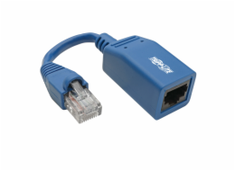Tripplite Adaptér Ethernet Cable / Cisco Console Rollover Cable (RJ45 Samec/Samice), modrá, 12.7cm
