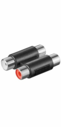PREMIUMCORD Redukce 2x cinch / RCA Female/Female