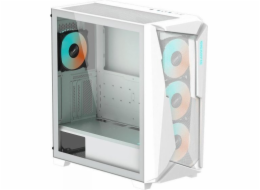 GIGABYTE C301 GLASS/Midi Tower/Transpar./Bílá