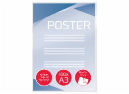 GBC Samolepicí laminovací kapsy PEELN STICK A3, 125 mic (100)