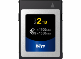 Wise CFexpress Type B        2TB R:1700MBs W:1550MBs