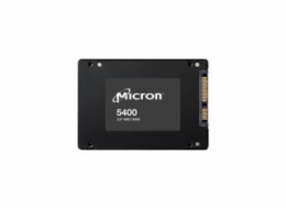 Micron 5400 PRO - SSD - šifrovaný - 3.84 TB - interní - 2.5" - SATA 6Gb/s - AES 256 bitů - Self-Encrypting Drive (SED), TCG Enterprise SSC