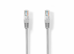 Nedis CCGL85101GY50  - Síťový Kabel Cat 5e U/UTP | RJ45 Zástrčka | RJ45 Zástrčka |  5.00 m | Kulatý | PVC | Šedá