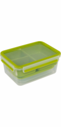 EMSA Clip&Go zásobník na potraviny zelený 2,3 l
