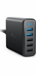 Anker PowerPort 5, černá