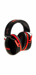 uvex capsule ear prot. K3 black/red