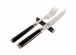 KAI Shun Cutlery  3-pcs. Fork, Knife, Knife Rest