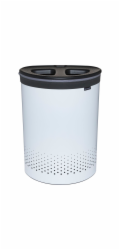 Brabantia kos na prádlo 55 L tm. sedý / bílý