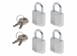 Master Lock 9120EURQNOPCC visací zámek se stejným klícem 4x1