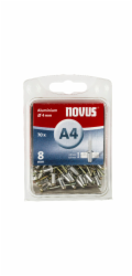 NOVUS Rivets A 4 X 8 ALU 70pc
